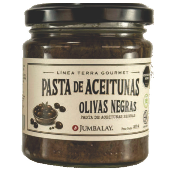 Pasta De Aceitunas Negras Jumbalay 200gr
